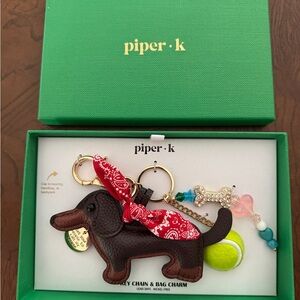 New Dachshund Keychain/Bag Charm